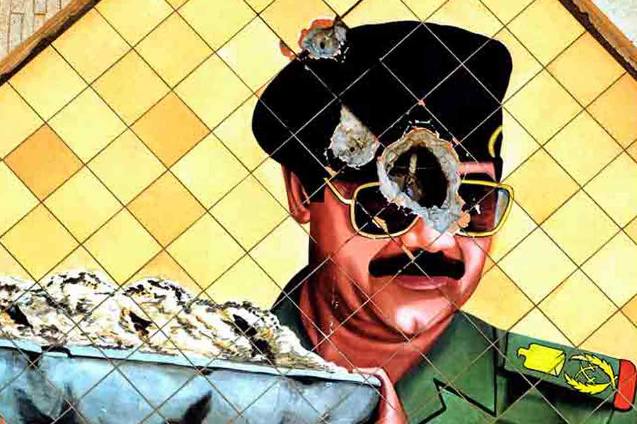 saddam mania art and design