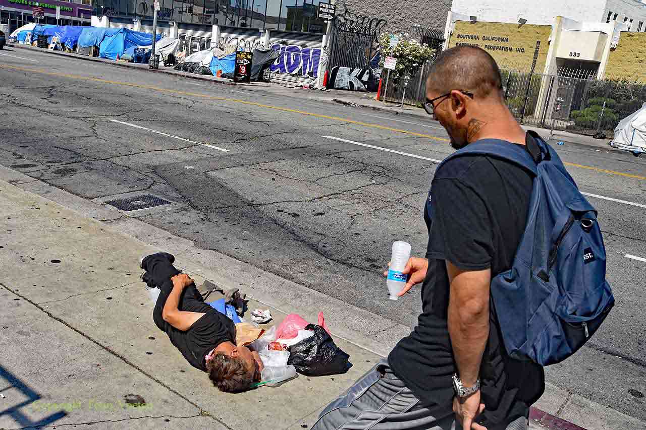 skid row crystal meth photo