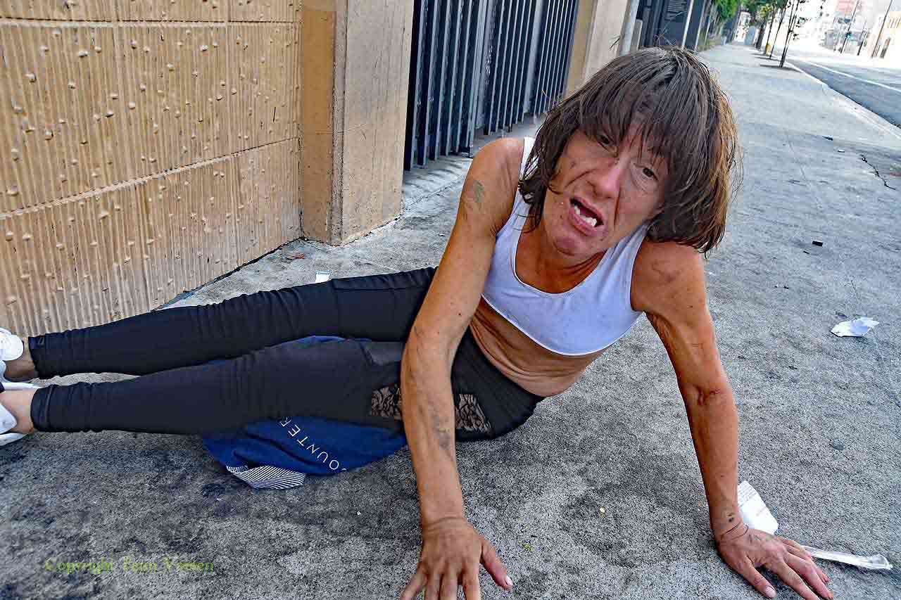 skid row crystal meth photo