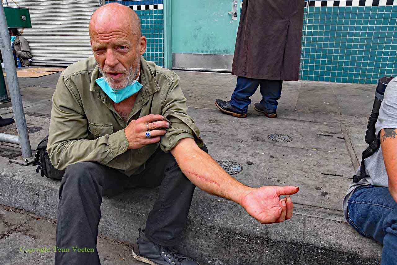 skid row crystal meth photo