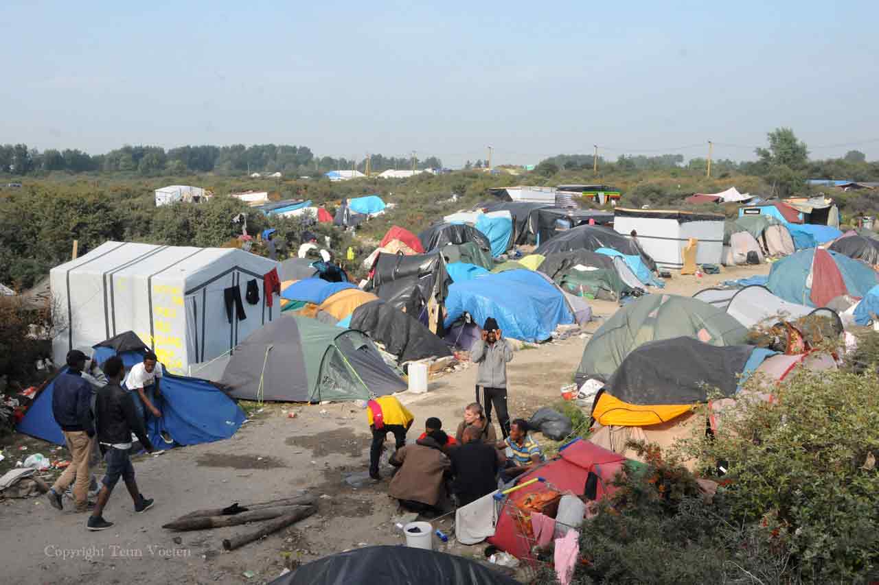 Calais Migrants Camp photo documentary