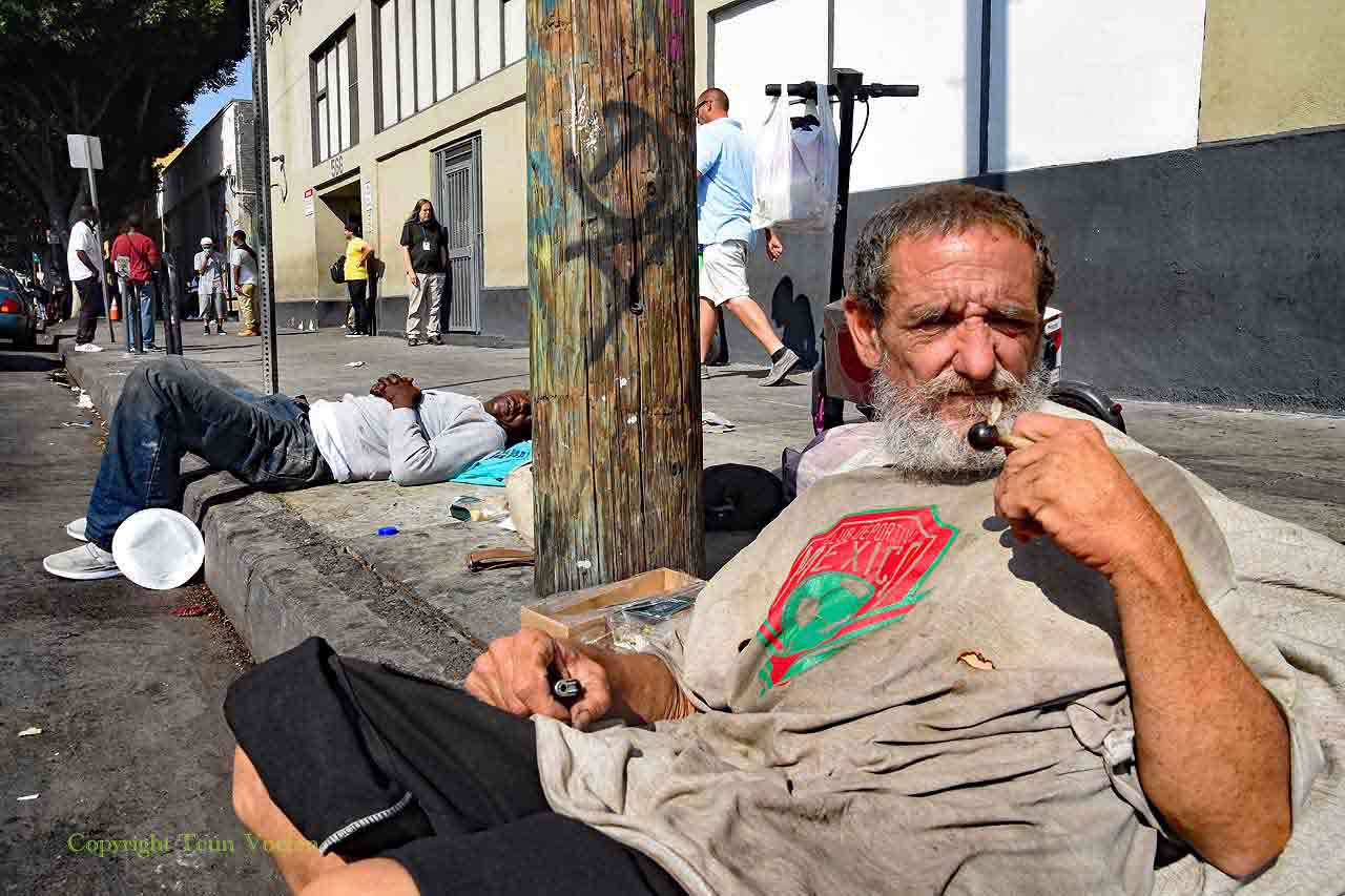 skid row crystal meth photo