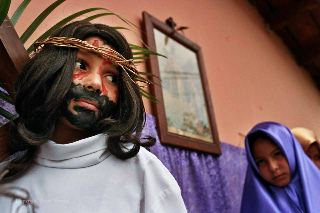 honduras easter procession photo